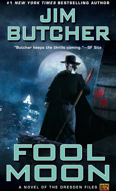 Fool Moon (The Dresden Files, #2) cover